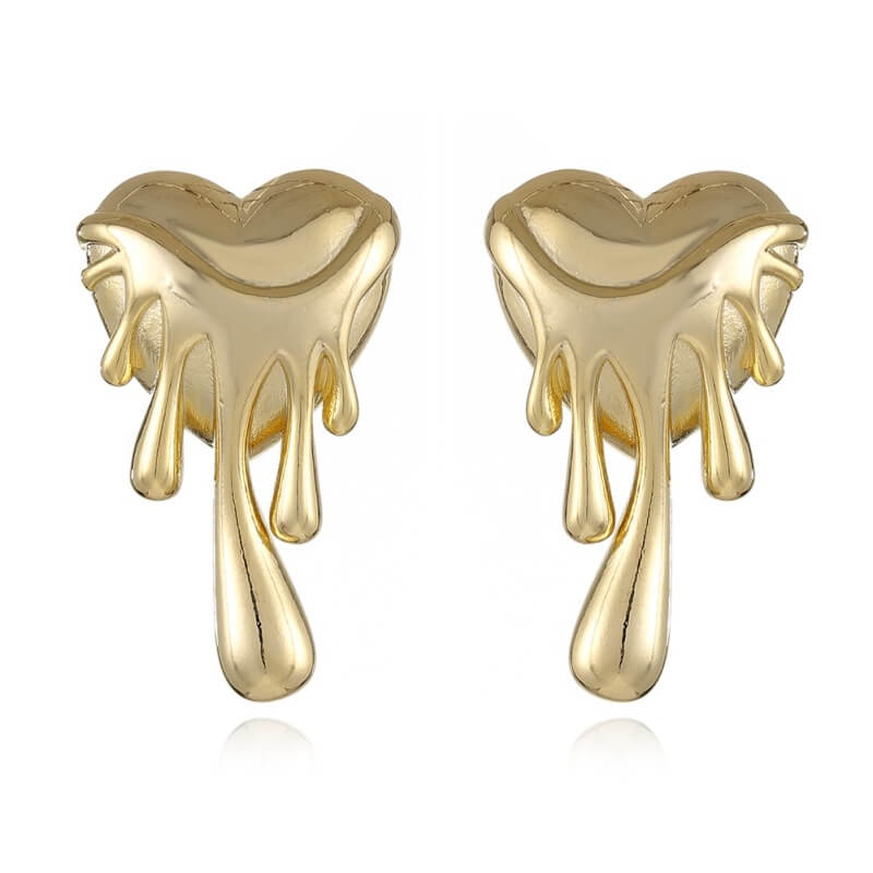 Prestigious Melting Heart Earrings