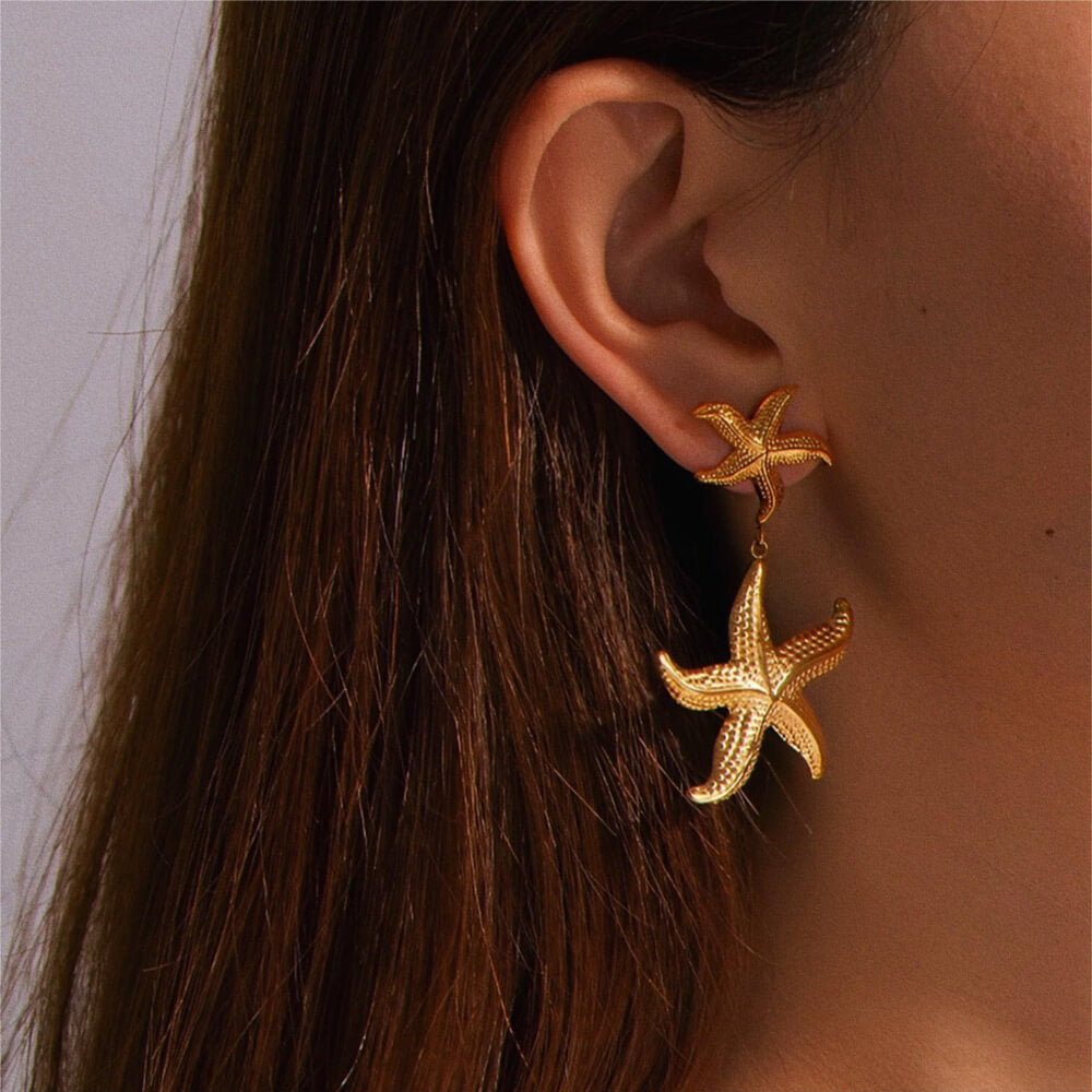 Prestigious Starfish Earrings