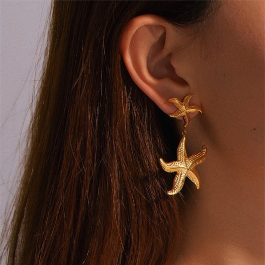 Prestigious Starfish Earrings