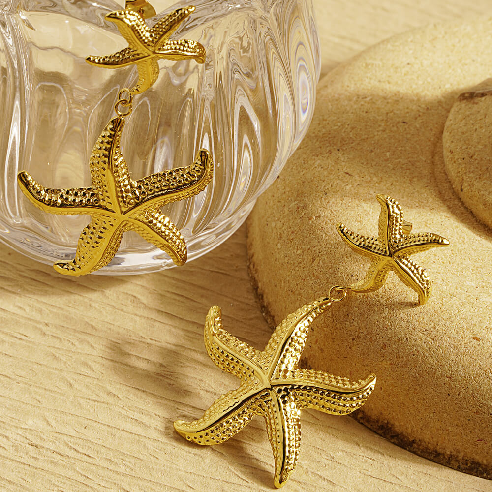 Prestigious Starfish Earrings