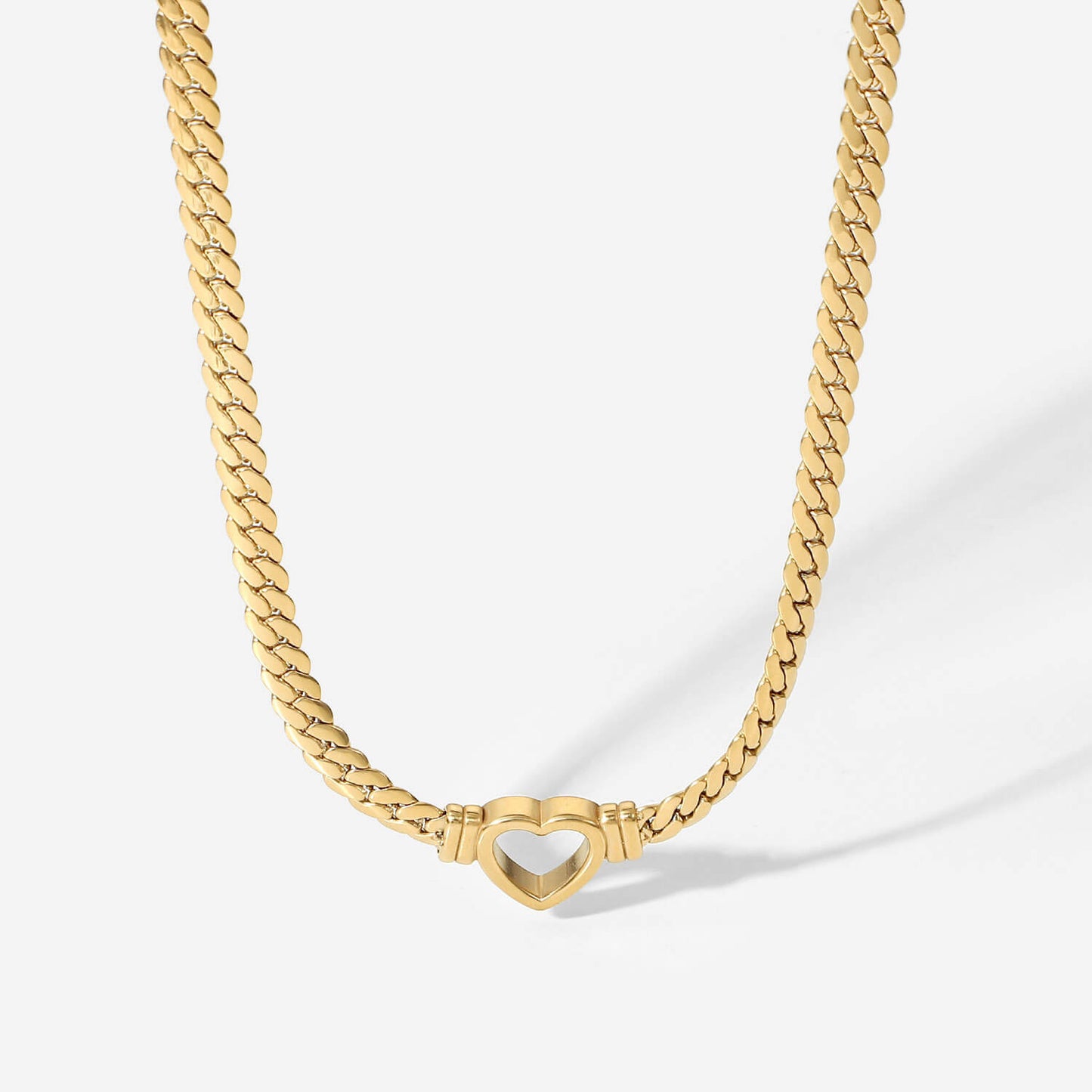 Retro Heart Necklace